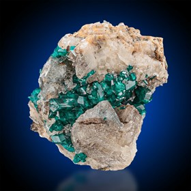 Dioptase-Altyn-Tyube | Bukhar-Zhyrau | Karaganda Oblast | Kazakhstan